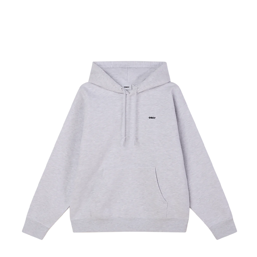 Felpa Obey Business Hood Fleece Grigio