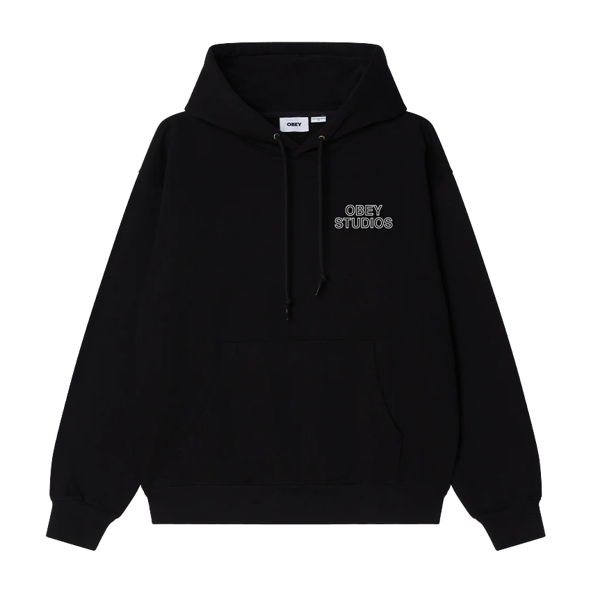 Felpa Obey Studios Palette Hoodie Nero