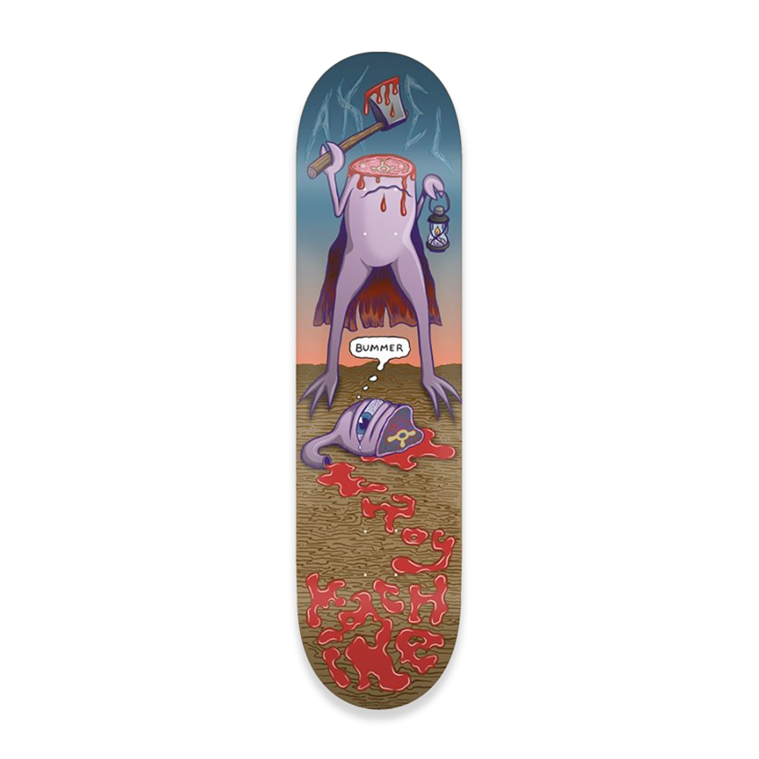 Deck Skate Toy Machine Pro Axel Bummer 8.38”