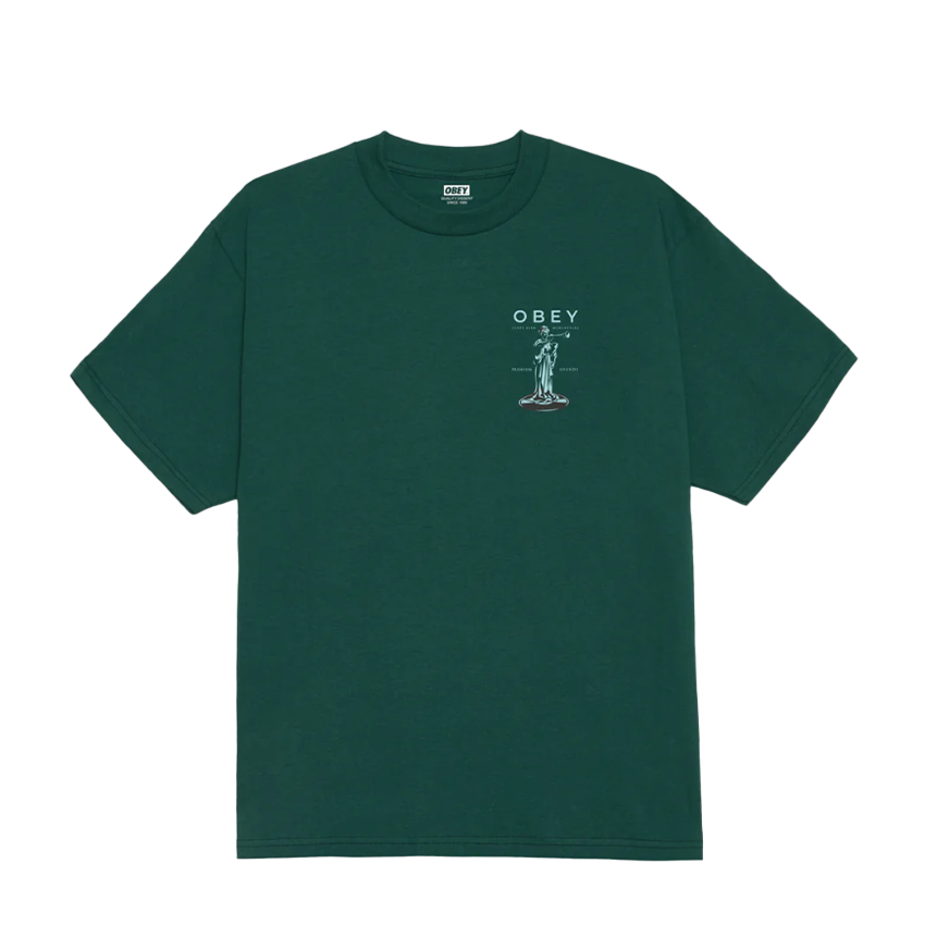 T-Shirt Obey Premium Sounds Tee Verde