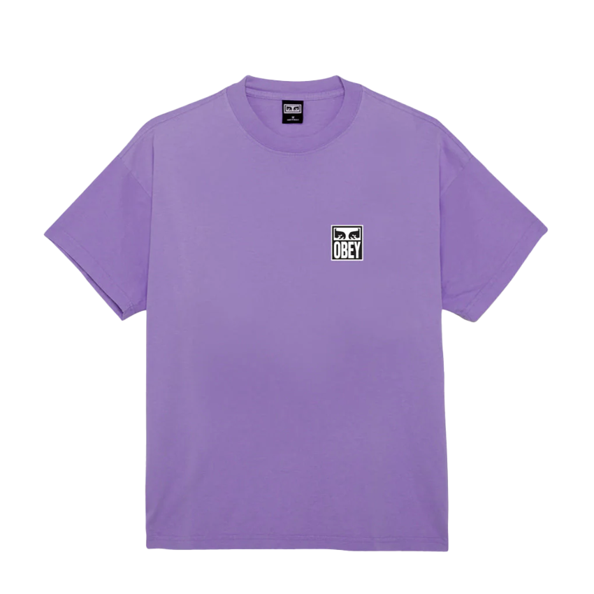 T-Shirt Obey Eyes Icon II Tee Viola