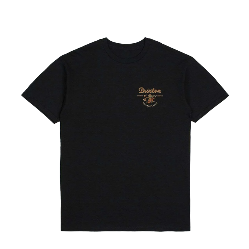 T-Shirt Brixton Better Days S/S Stt Nero