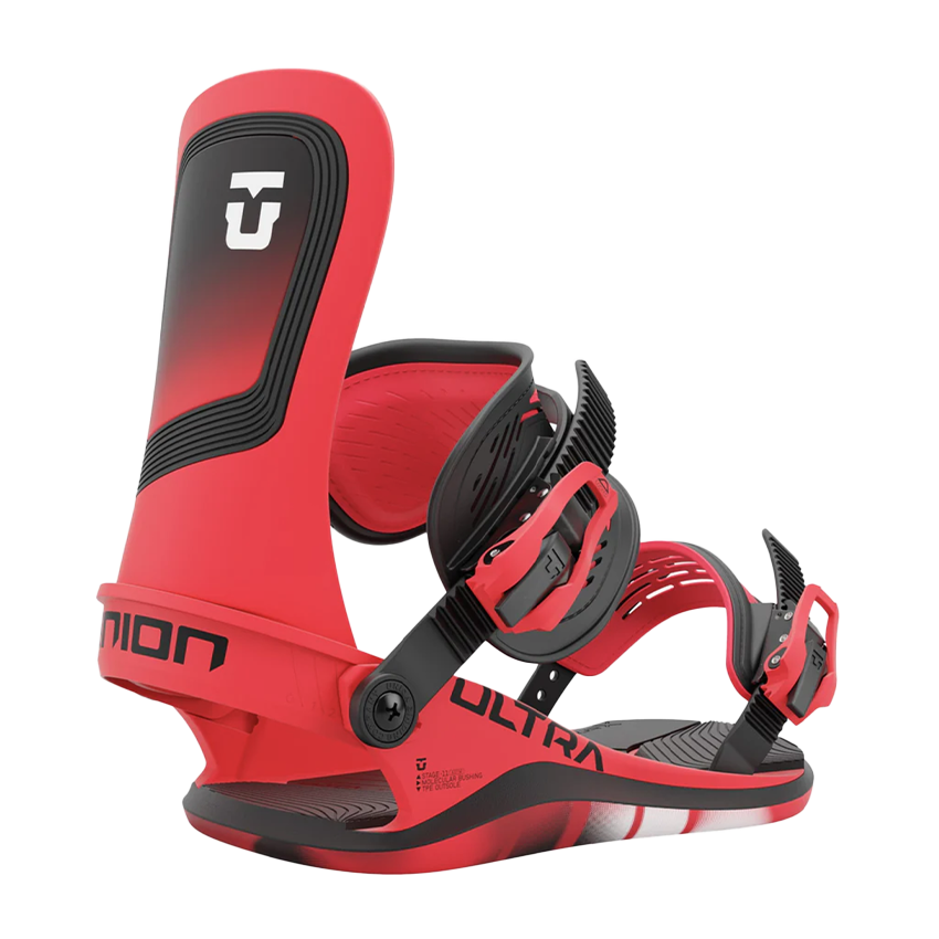 Attacchi Snow Union Ultra 2024 Binding Rosso