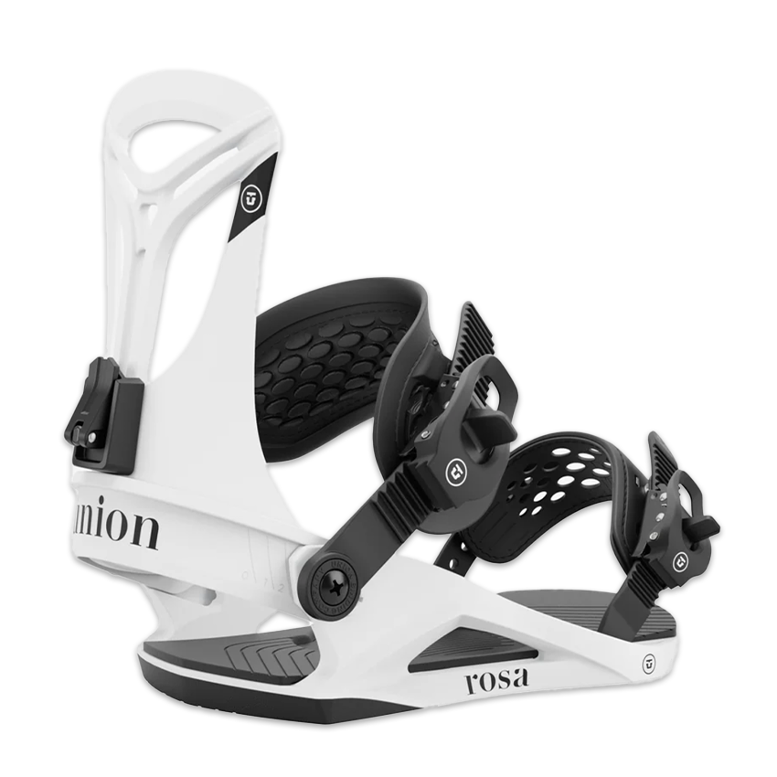 Attacchi Snow Union Rosa 2024 Binding Bianco