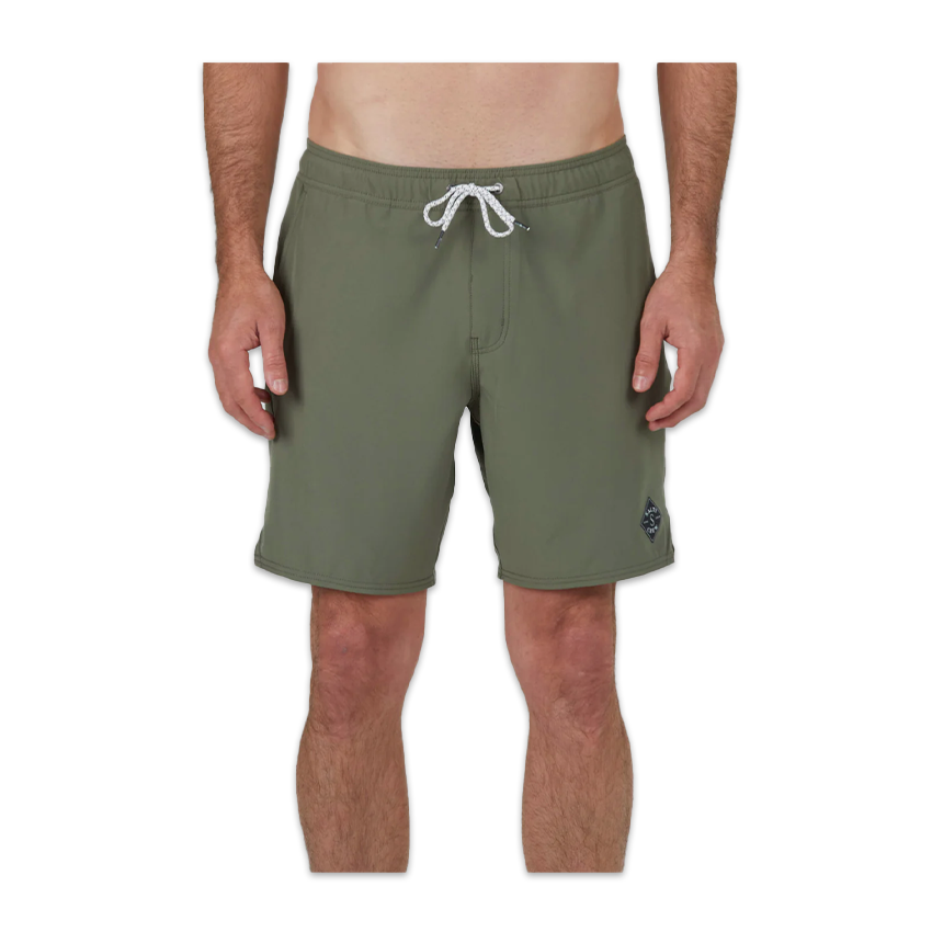 Costume Salty Crew Lowtide Elastic Boardshort Verde