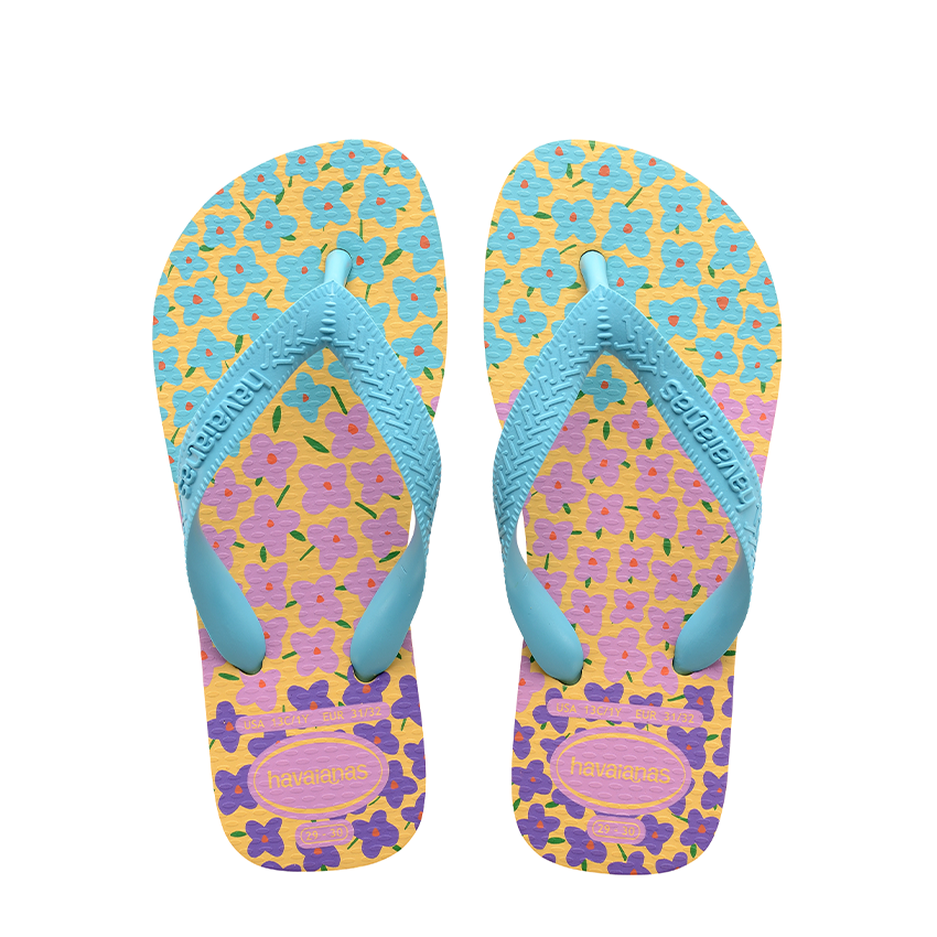 Infradito Havaianas Enfants Fleurs Macaron Rose