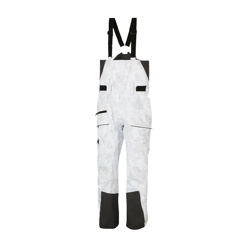 Pant Snow Helly Hansen Sogn Bib Shell Pant Grigio