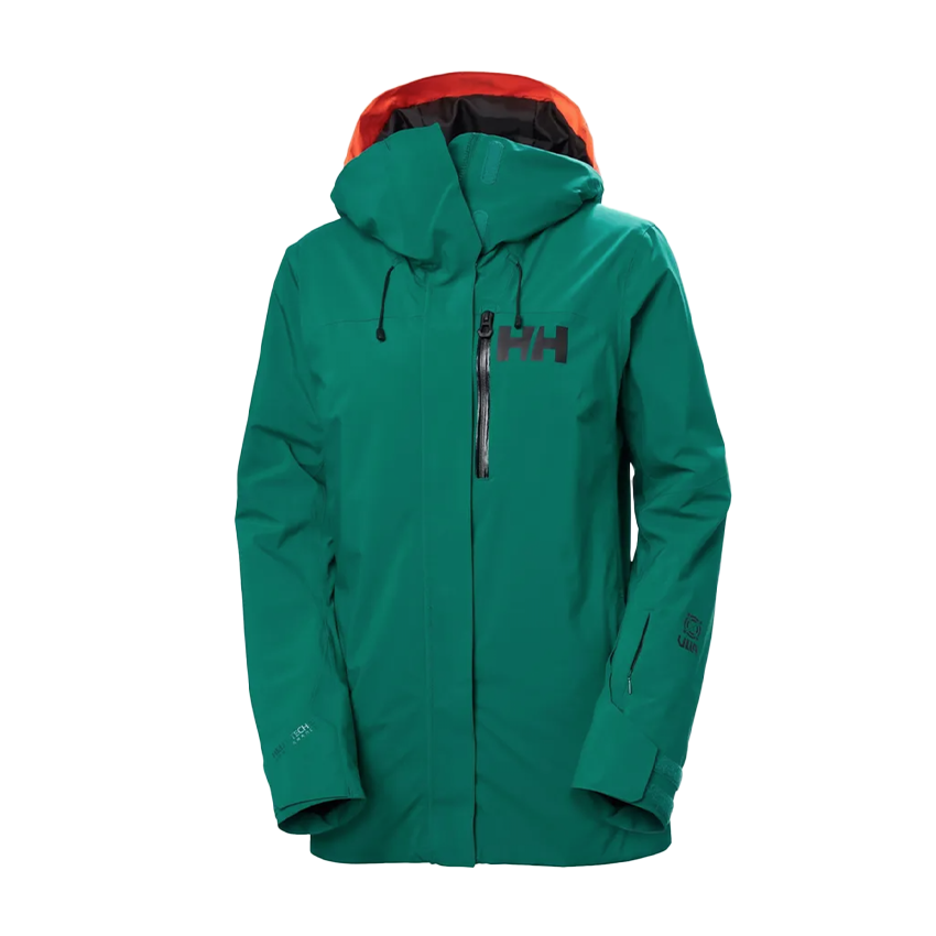 Giacca Snow Helly Hansen Donna Powshot Jacket Verde