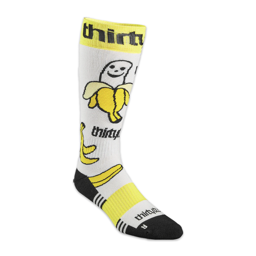 Calze Snow ThirtyTwo Double Sock Bianco