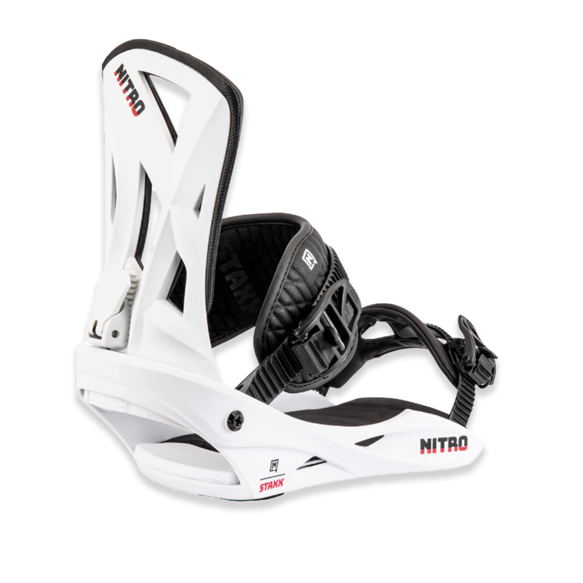 Nitro Staxx Black Snowboard Bindings