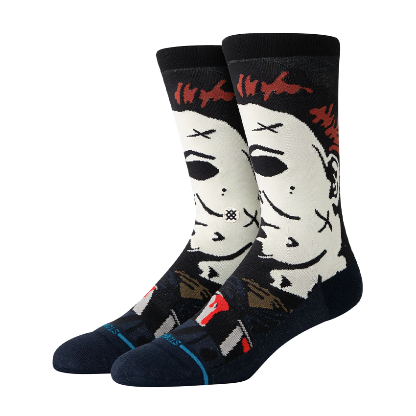 Calzini Stance Michael Myers Crew Blu