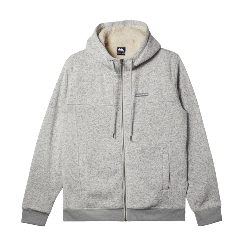 Felpa Quiksilver Fleece Cypress Keller Grigio