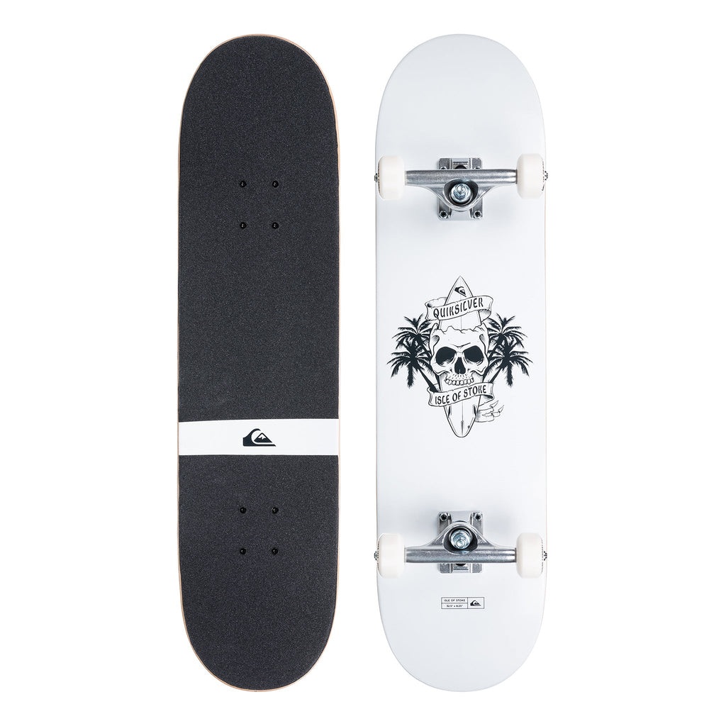 Skate Completo Quiksilver Isle of Stoke 8.25” Bianco