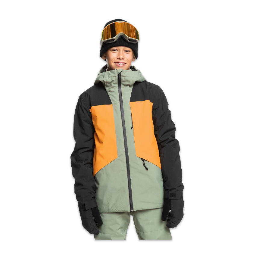 Giacca Snow Bambino Quiksilver Ambition Jkt Verde