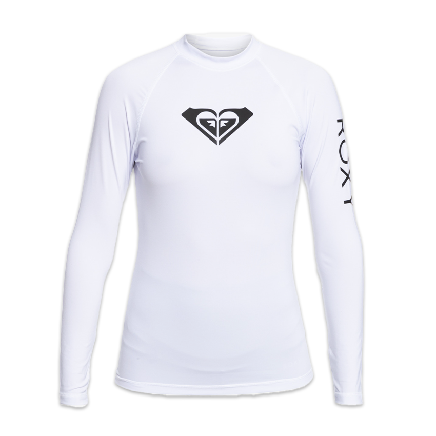 Lycra Roxy Whole Hearted LS Bianco