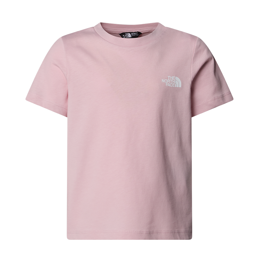 T-Shirt The North Face Kid Box Tee Rosa