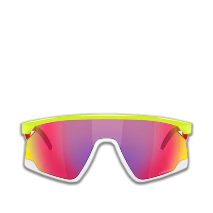 Oakley Bxtr Lime Red Prizm Road Sonnenbrille