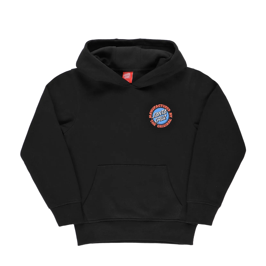 Felpa Santa Cruz Bambino Speed MFG Hood Nero