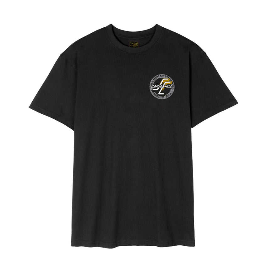 T-Shirt Santa Cruz Mfg Ogsc Tee Noir