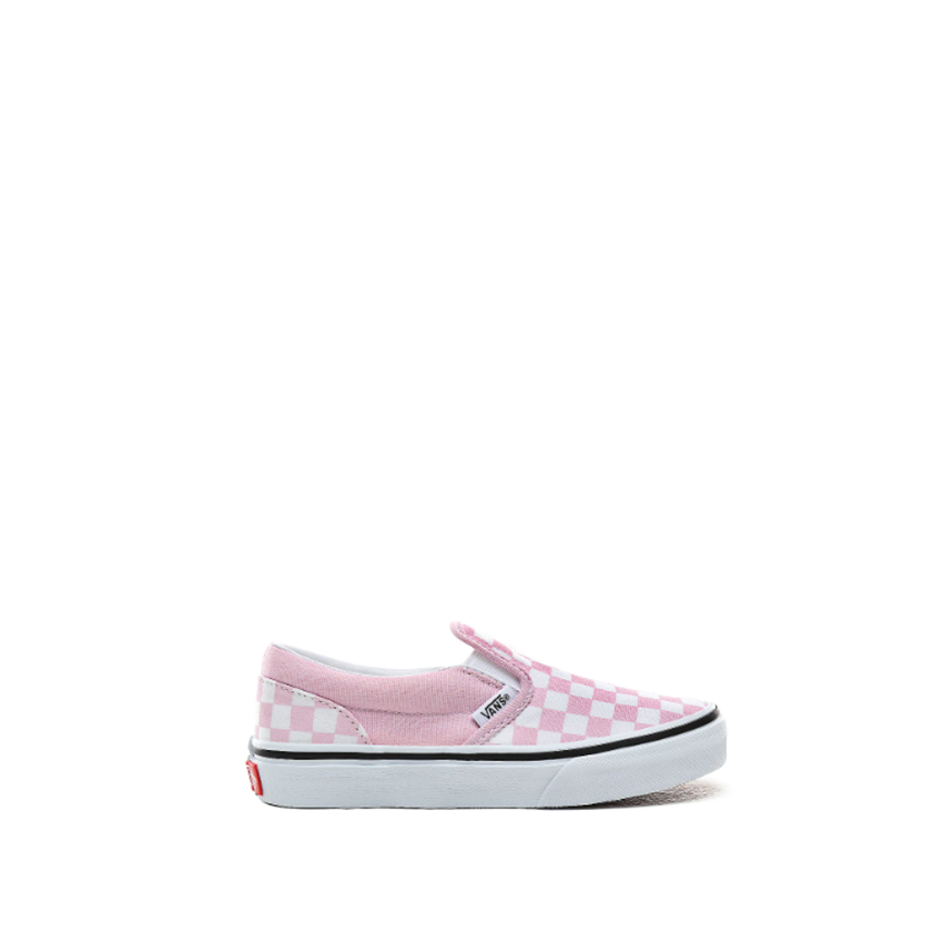 Sneakers Vans Bambino Slip On Checkerboard Rosa