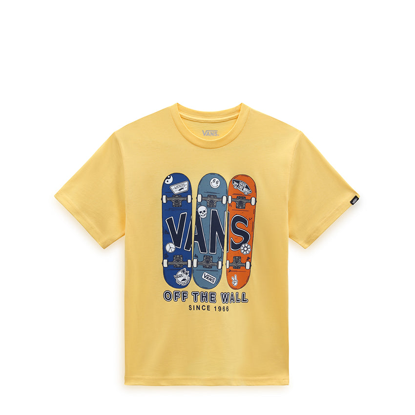 T-Shirt Vans Bambino Boardview Giallo