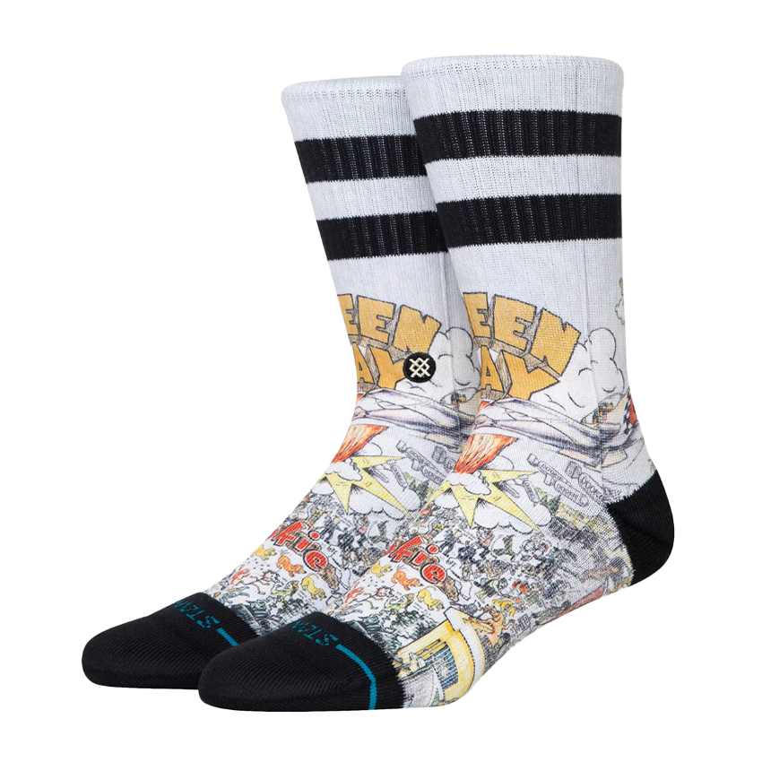 Calzini Stance Basket Case Crew Socks Multi