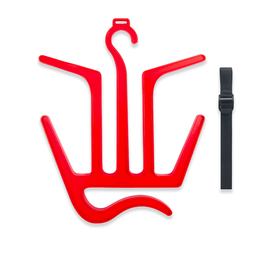 Stampella Ocean & Earth Wetsuit Accessory Hanger Rosso