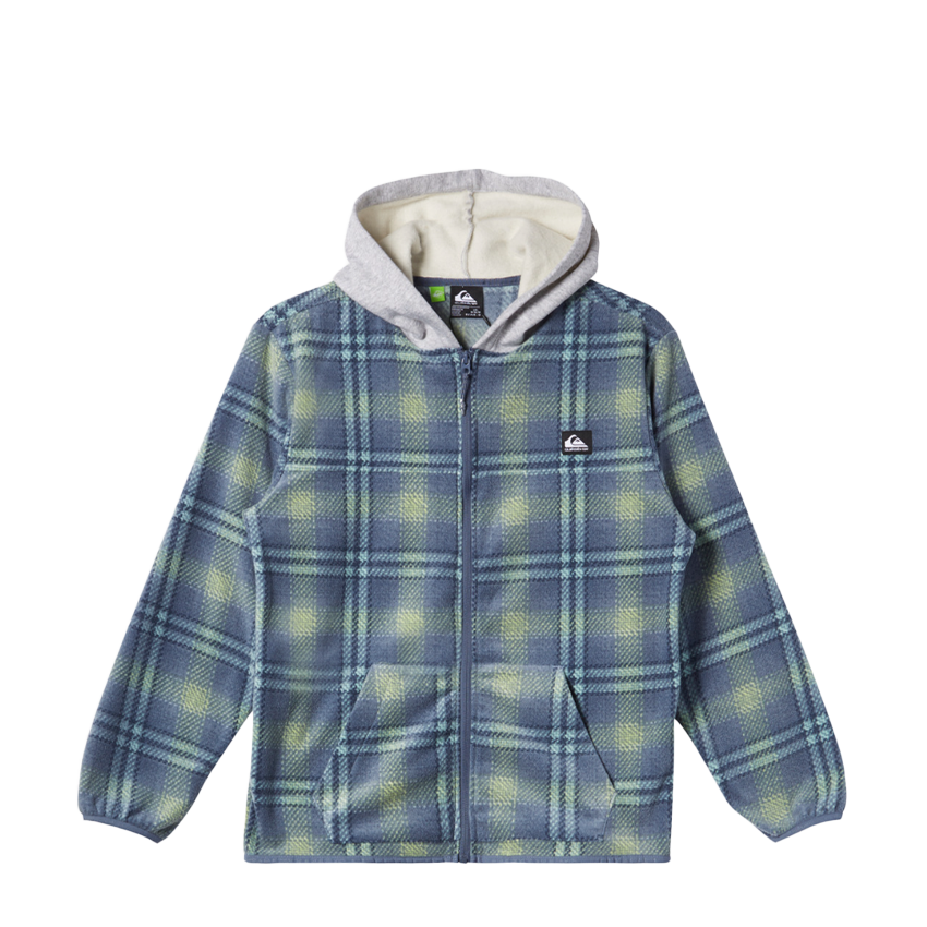 Felpa Quiksilver Bambino Fleece Surf Days Hoodie Blu