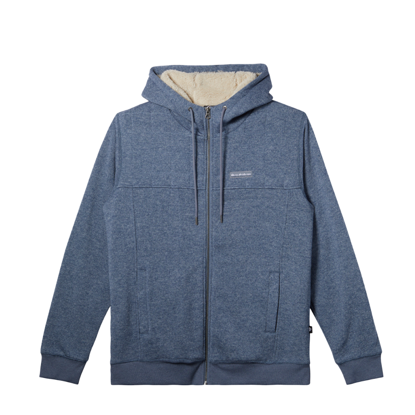 Felpa Quiksilver Fleece Cypress Keller Celeste