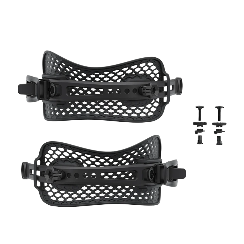 Ricambio Attacchi Snow Union Exoframe 4.0 Ankle Strap Kit Nero