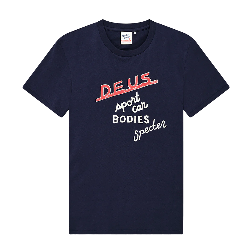 T-Shirt Deus Specter Workshop Tee Blu