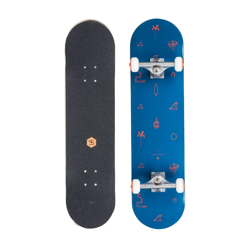 Skate Completo St Essence Skate 8.0" Blu