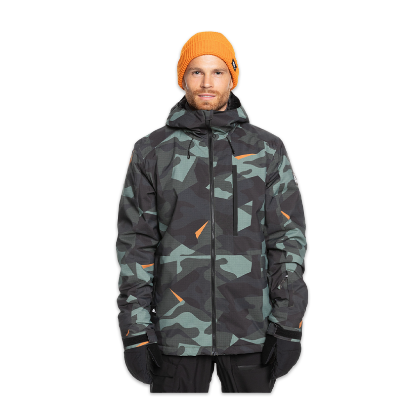 Giacca Snow Quiksilver Mission Printed Jkt Multi