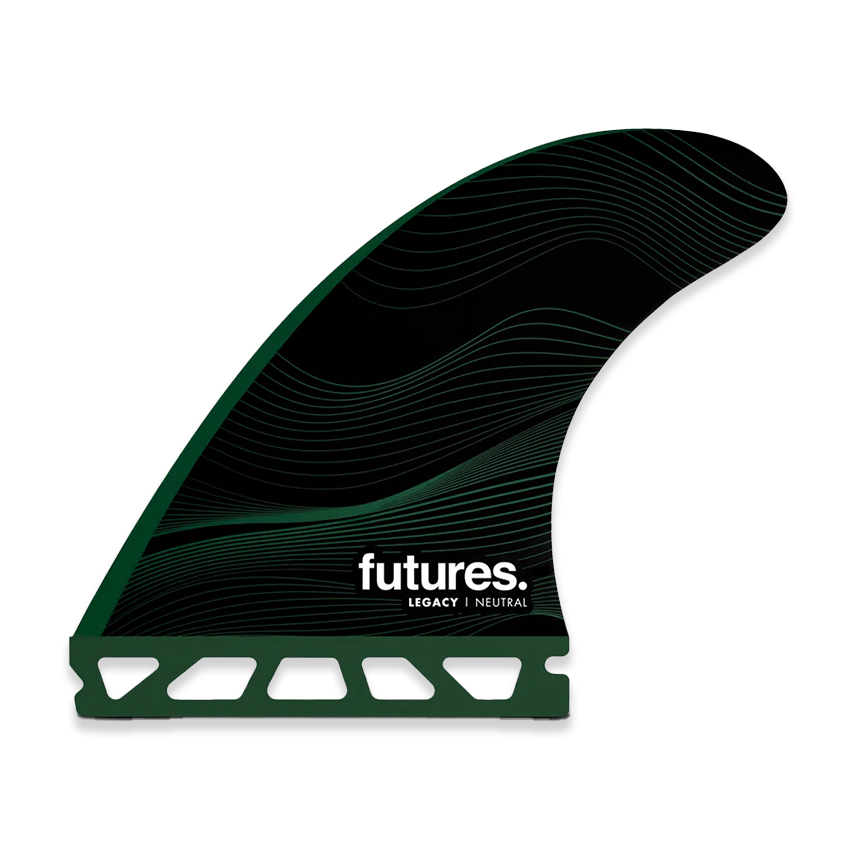 Pinne Surf Futures Fins F8 Legacy Series Thruster Verde