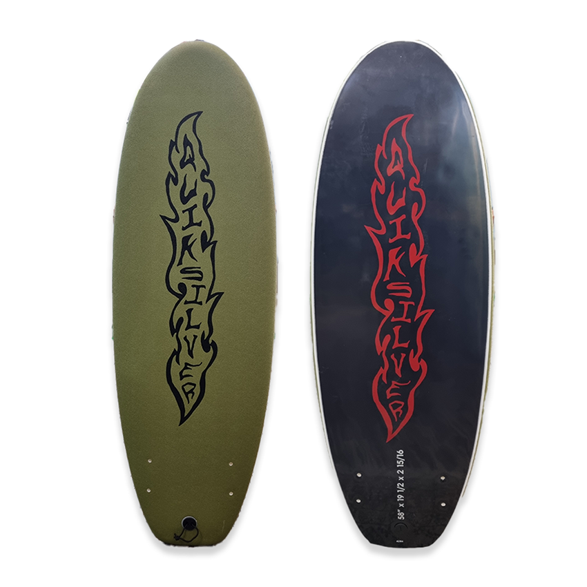 Tavola da Surf Softboard Quiksilver Grom 58" Verde