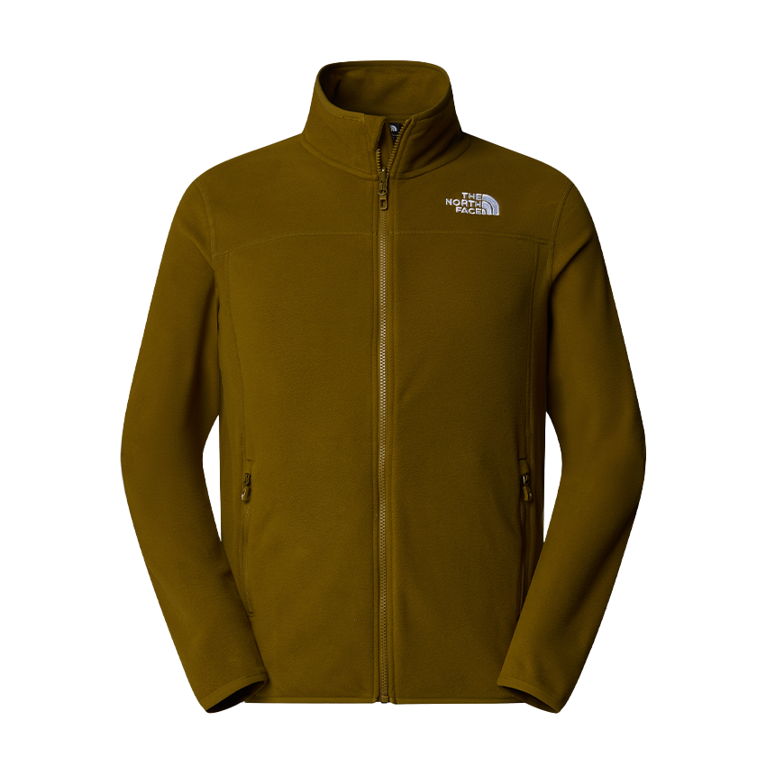 Pile The North Face Men’s 100 Glacier Full Zip Verde