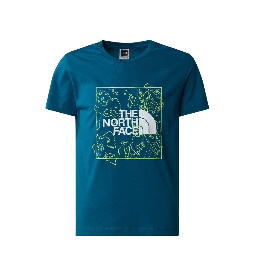 T-Shirt The Nort Face Bambino New Graphic Tee Blu