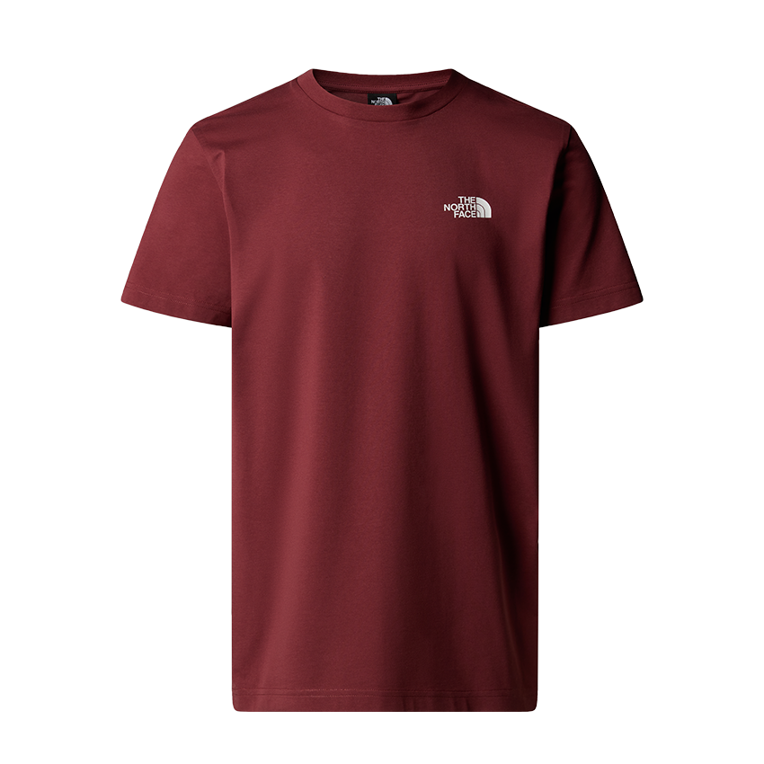 T-Shirt The North Face Men’s Simple Dome Tee Bordeaux