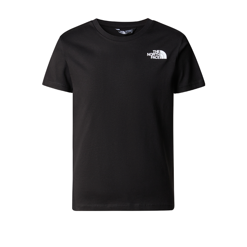 T-Shirt The North Face Bambino Redbox Tee Nero