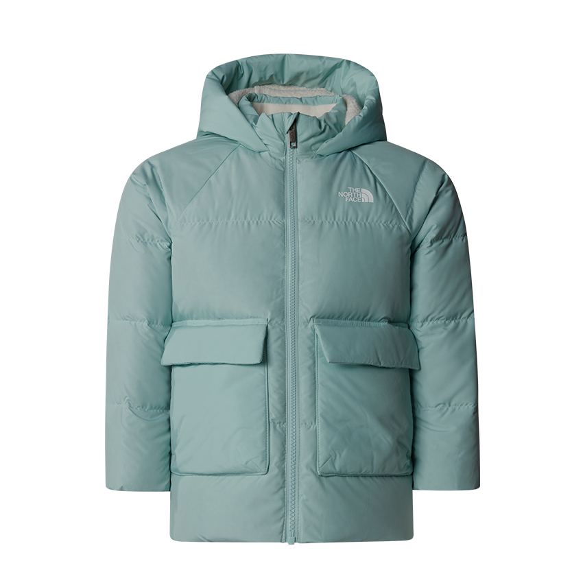 Giacca The North Face Bambino North Down Fleece Lined Parka Verde Acqua