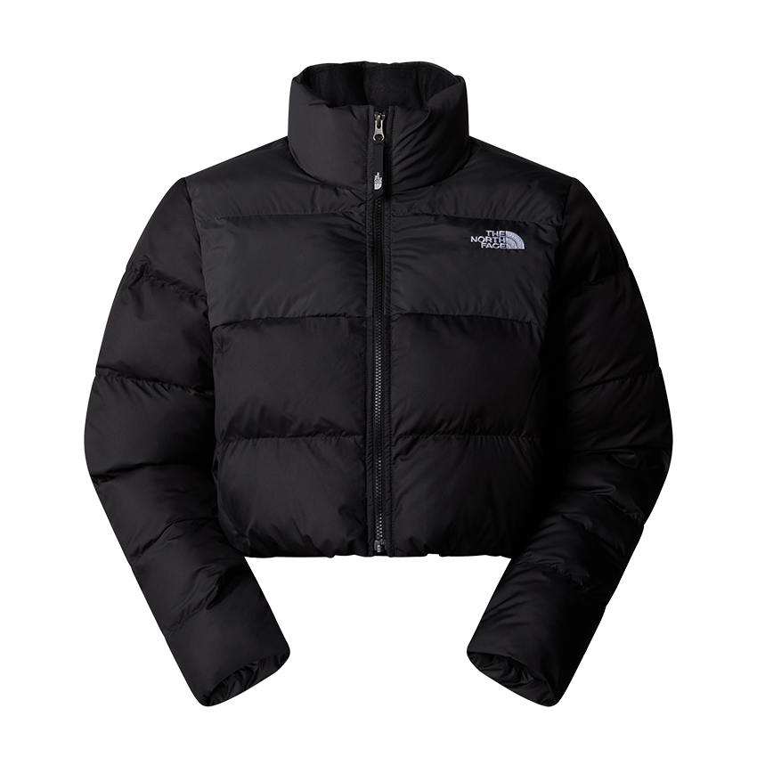 Piumino The North Face Donna Cropped Saikuru Nero