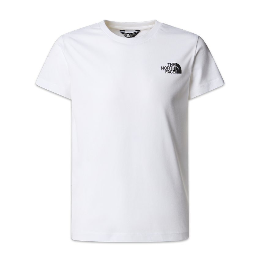 T-Shirt The North Face Bambino Redbox Tee Bianco