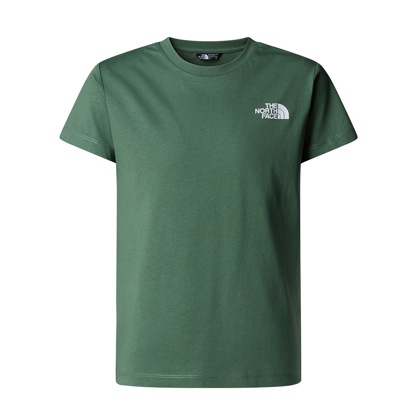 T-Shirt The North Face Bambino Redbox Tee Verde