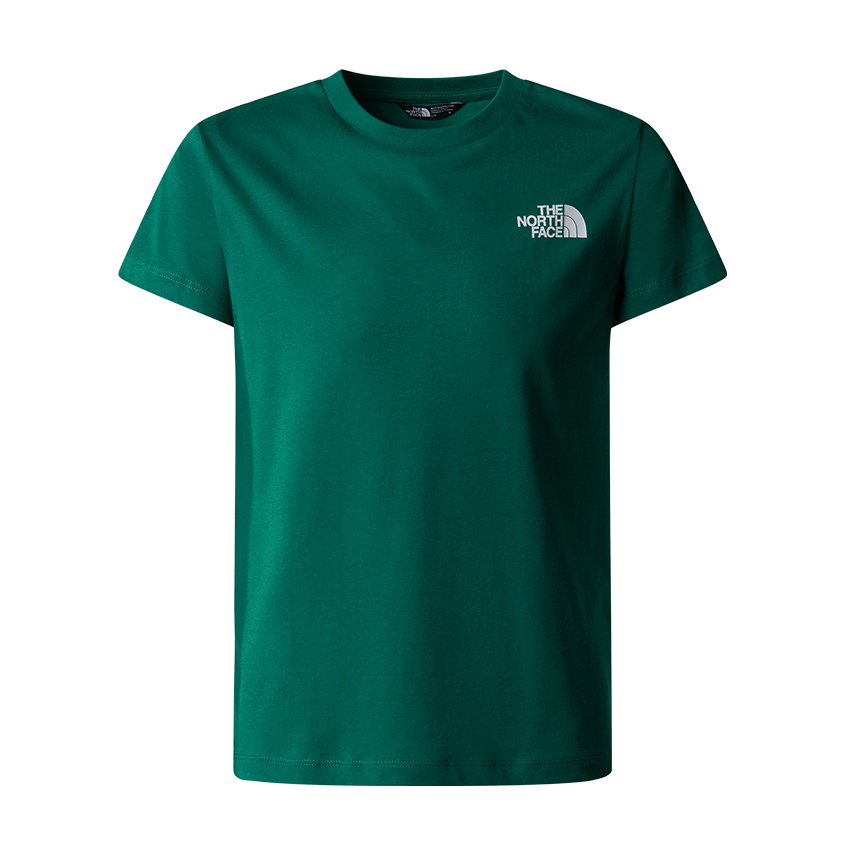 T-Shirt The North Face Bambino Redbox Tee Verde