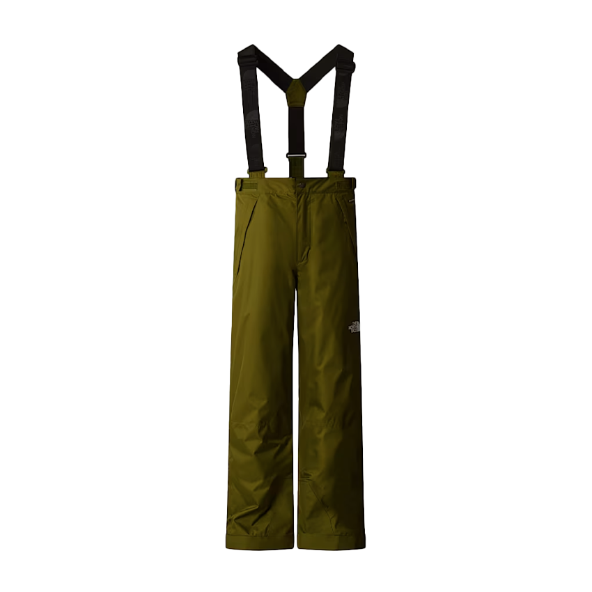 Pant Snow The North Face Bambino Snowquest Suspender Pant Verde