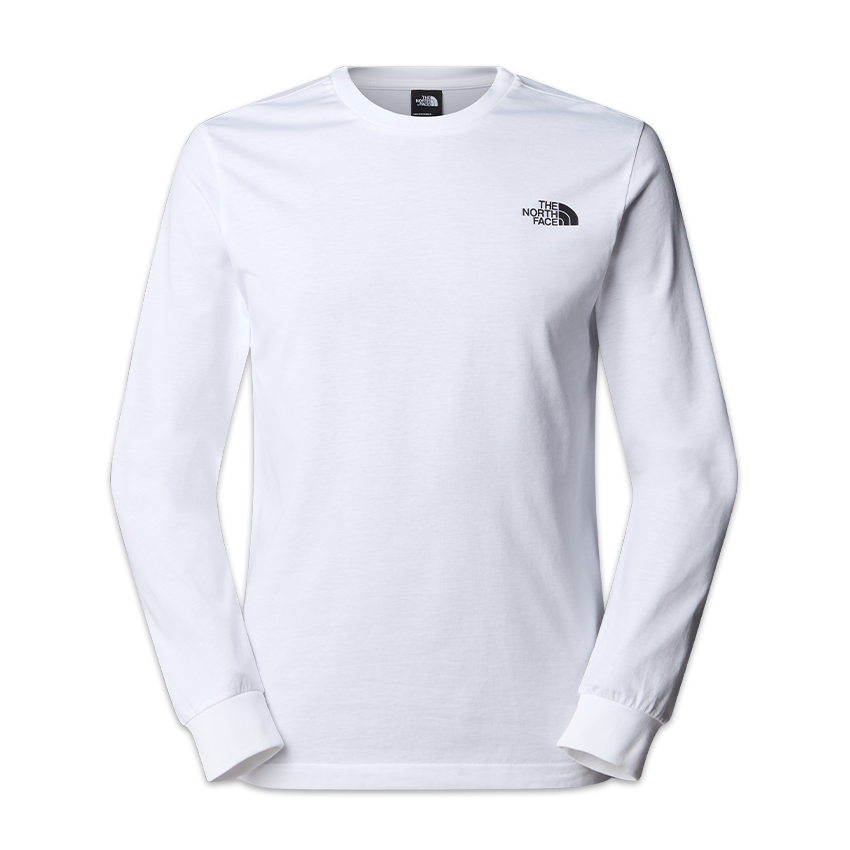 T-Shirt The North Face Men’s L/S Easy Tee Bianco