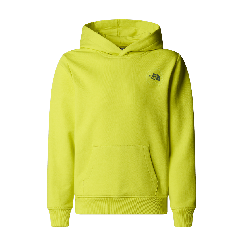 Felpa Bambino The North Face Graphic Relaxed Hoodie Lime