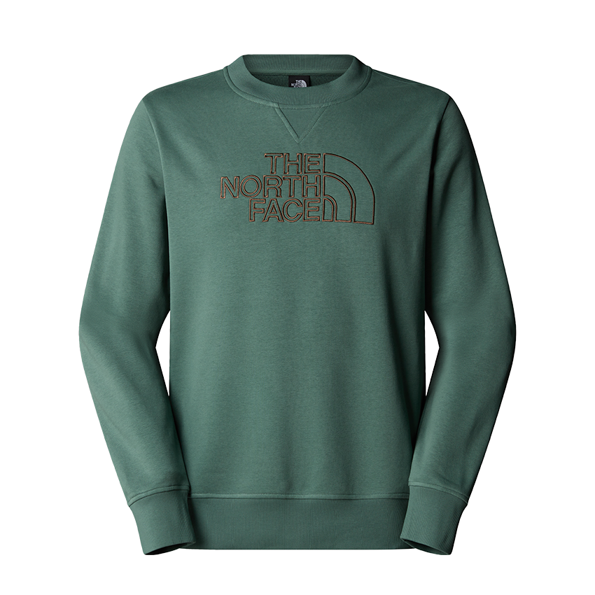 Felpa The North Face Drew Peak Light Crew Verde