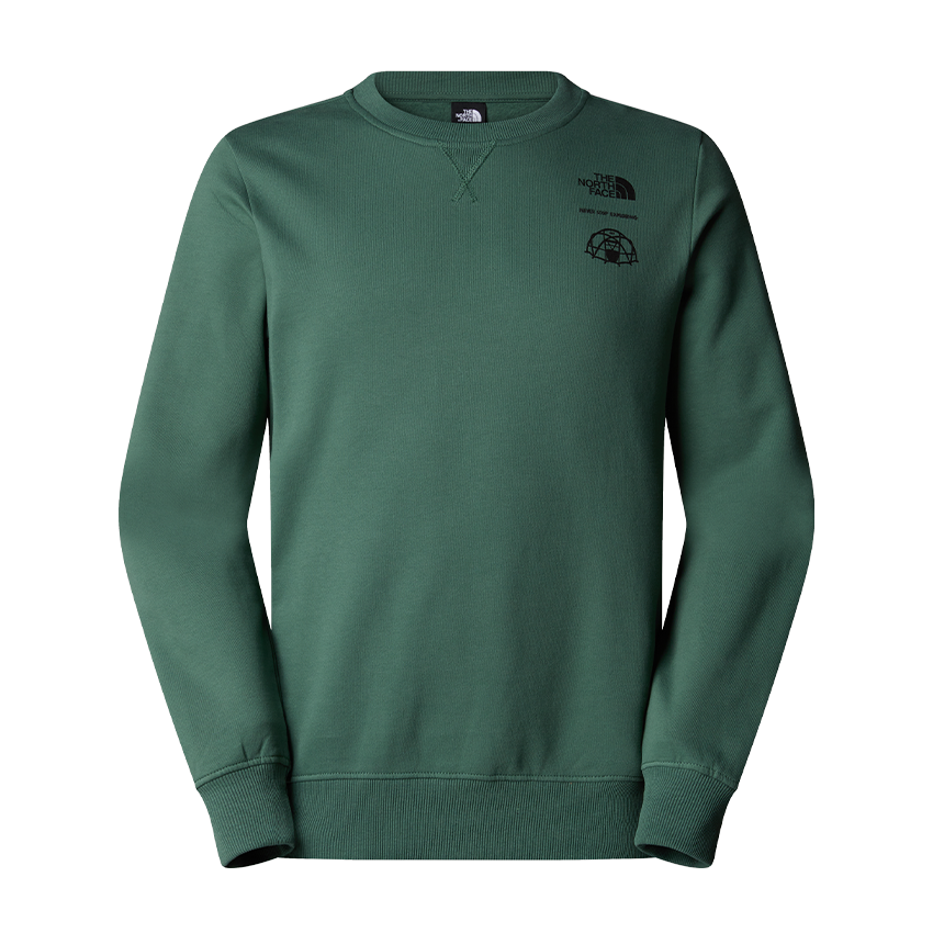 Felpa The North Face Men’s Outdoor Graphic Crew Verde