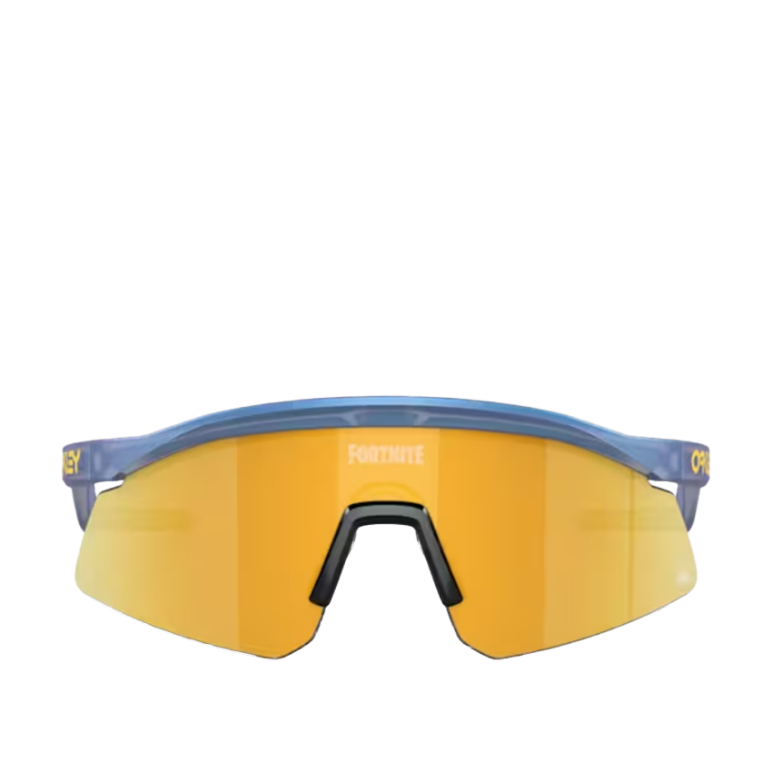 Occhiali da Sole Oakley Hydra Fortnite Blu Prizm Oro